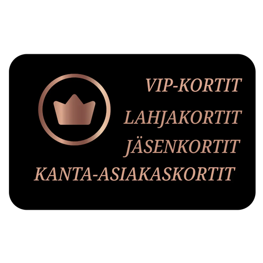 Solid Ministeri-Värillinen muovikortti kokona