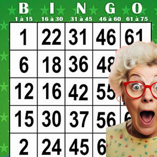 American Bingo 1 -Bingolaput-ruudukot myydään 500 pelin erissä