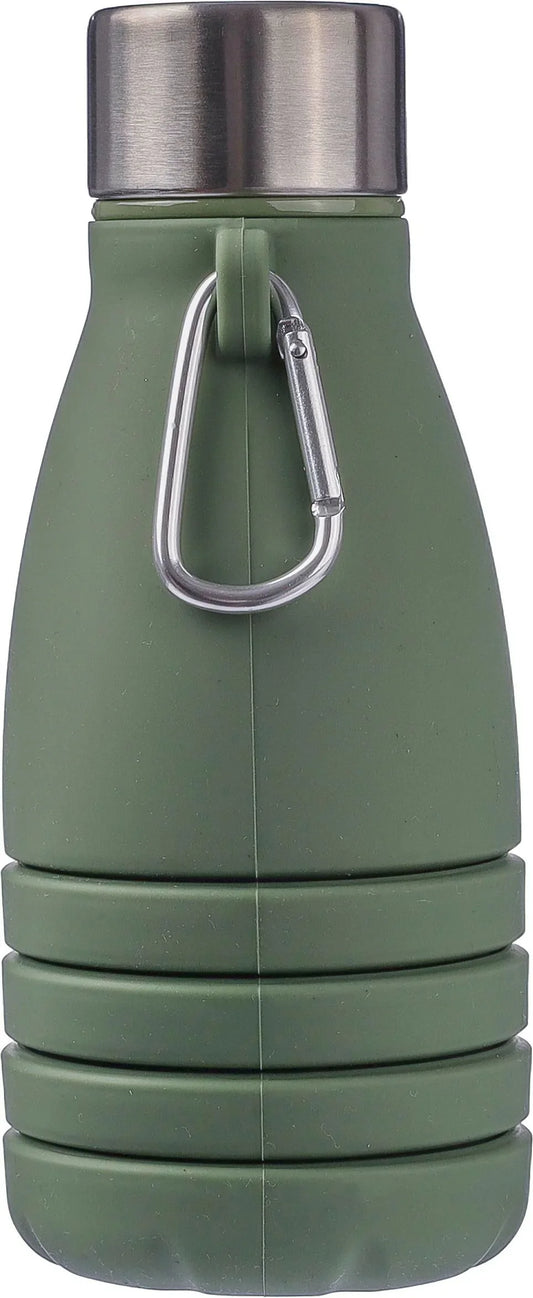 Silikoninen kokoontaitettava juomapullo 550 ml Erin