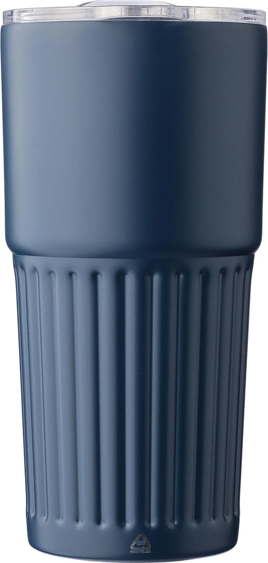 Kierrätetystä ruostumattomasta teräksestä valmistettu kaksiseinäinen juomamuki (500 ml) Kael