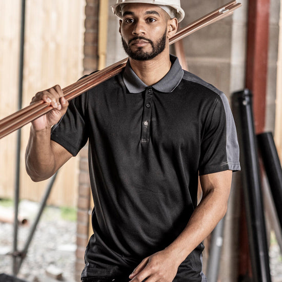 Contrast Coolweave Polo