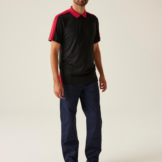 Contrast Coolweave Polo