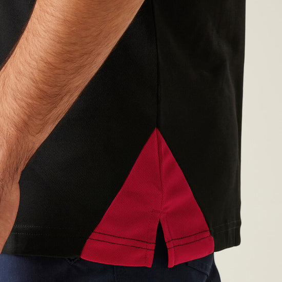 Contrast Coolweave Polo