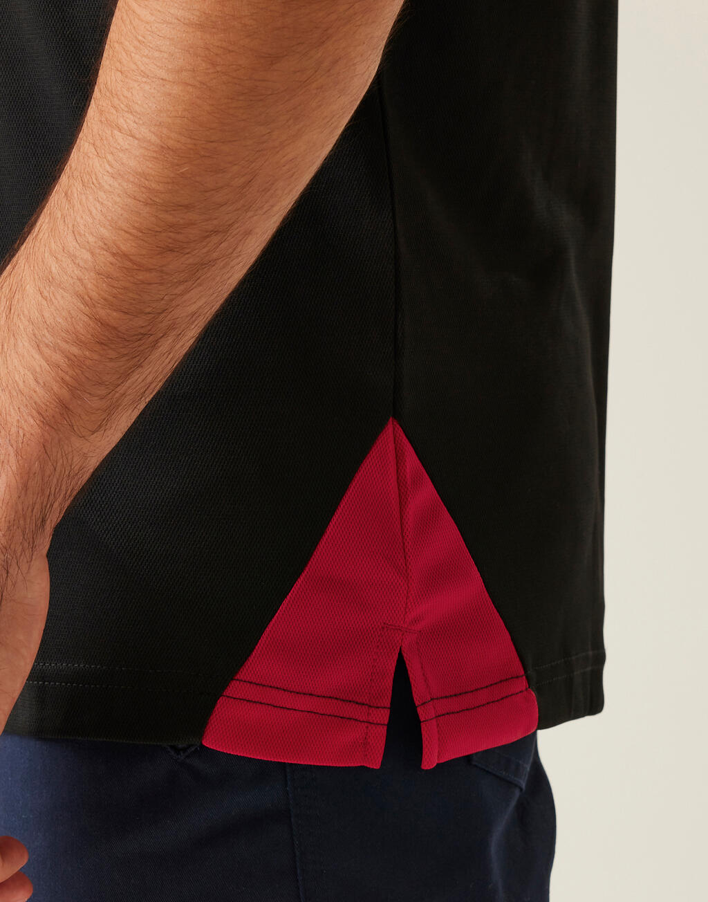 Contrast Coolweave Polo