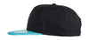Bronx Glitter Flat Peak Snapback Cap