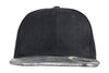 Bronx Glitter Flat Peak Snapback Cap