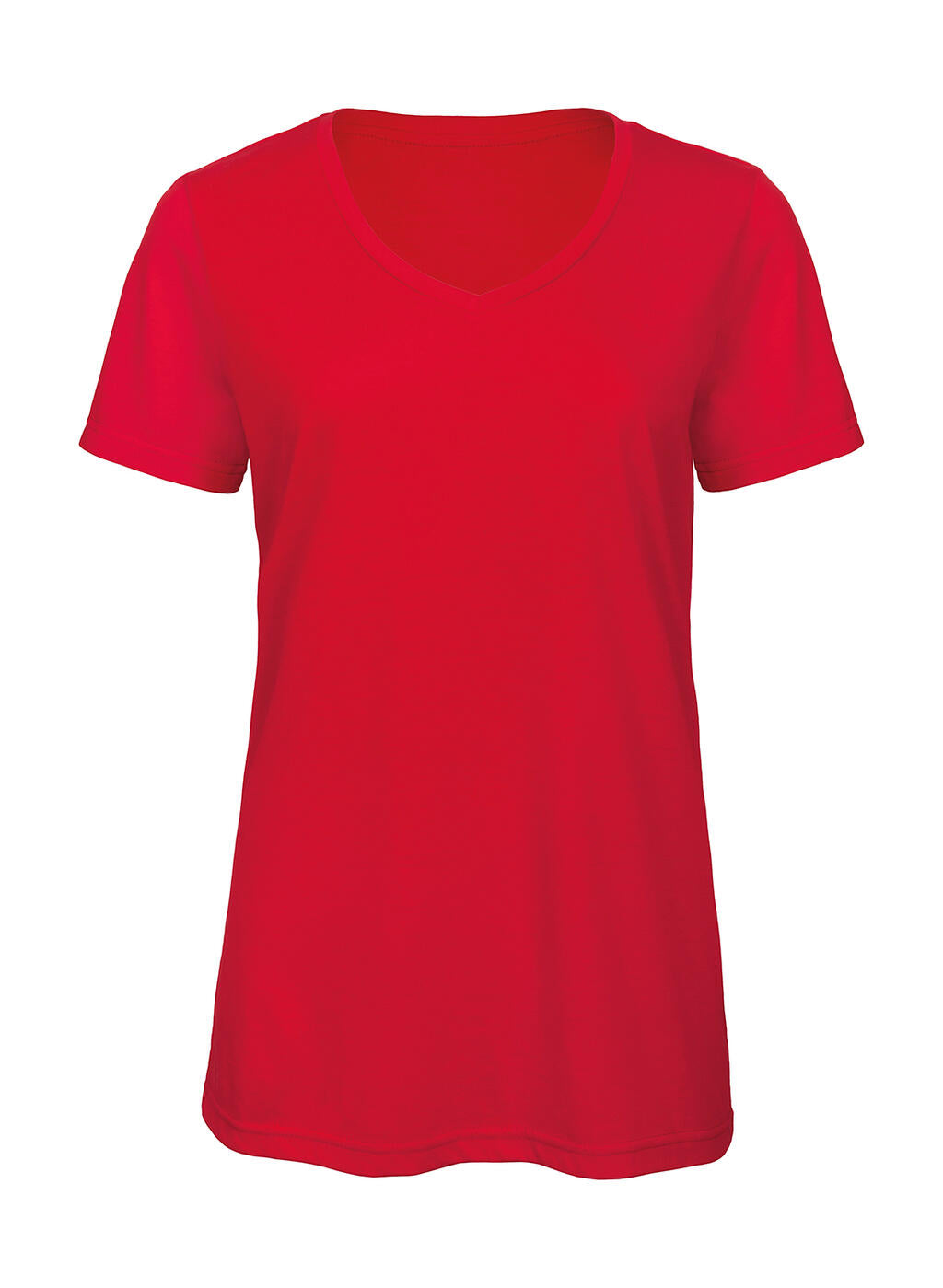 B&C BE INSPIRED Women´s V-Neck Triblend T-Shirt Yksi väri