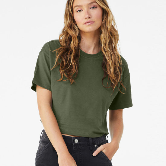 Women`s Jersey Crop Tee