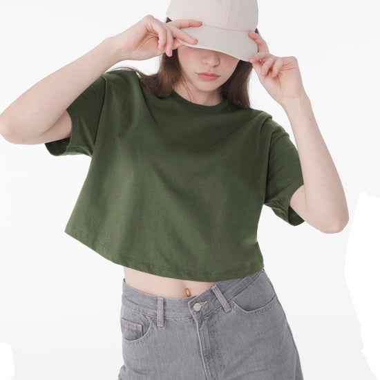 Women`s Jersey Crop Tee