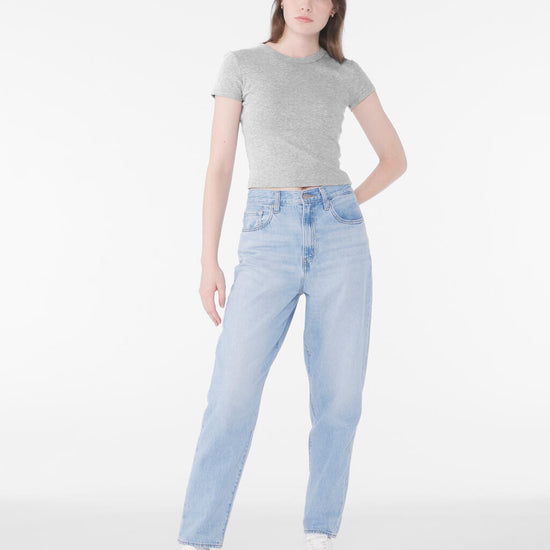 Women`s Micro Rib Baby Tee