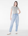 Women`s Micro Rib Baby Tee