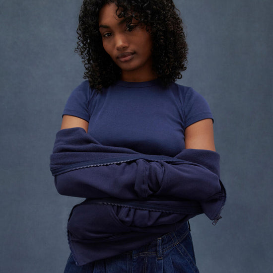 Women`s Micro Rib Baby Tee