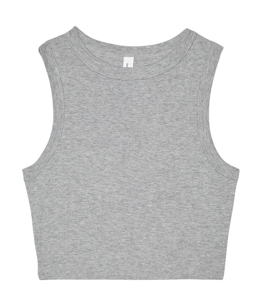 Women`s Micro Rib Muscle Crop Tank