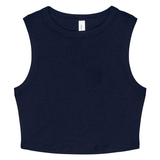 Women`s Micro Rib Muscle Crop Tank