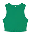 Women`s Micro Rib Muscle Crop Tank