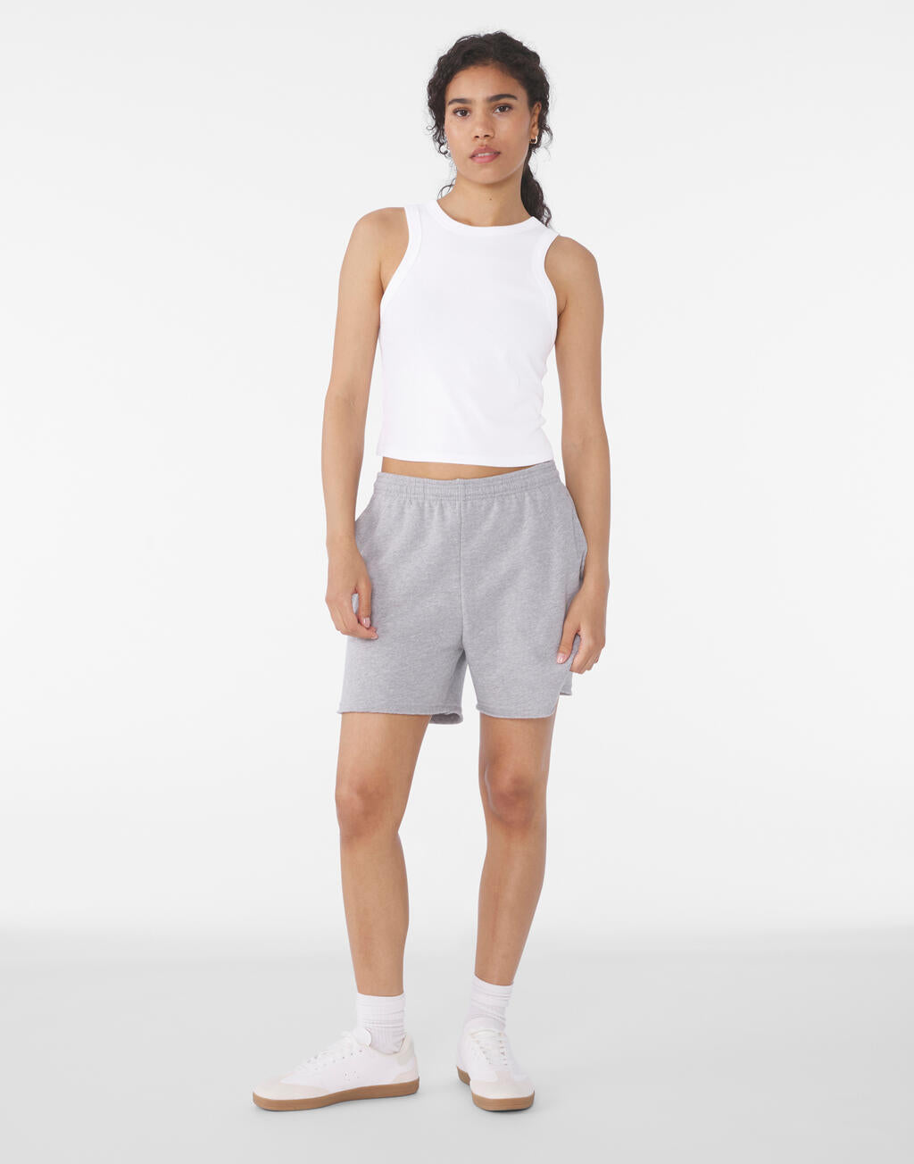 Women`s Micro Rib Racer Tank