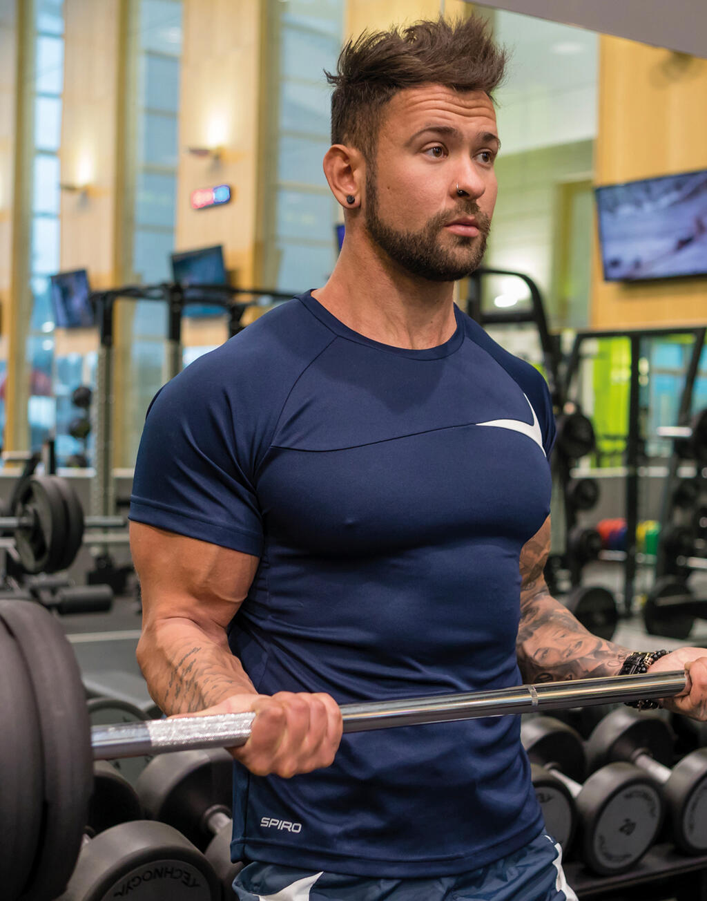 Spiro Men`s Dash Training Shirt