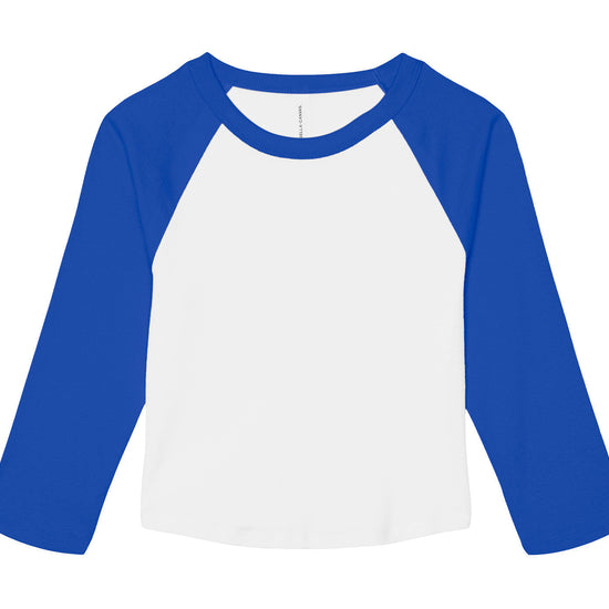 Women`s Micro Rib 3/4 Raglan Baby Tee