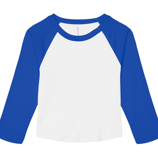 Women`s Micro Rib 3/4 Raglan Baby Tee