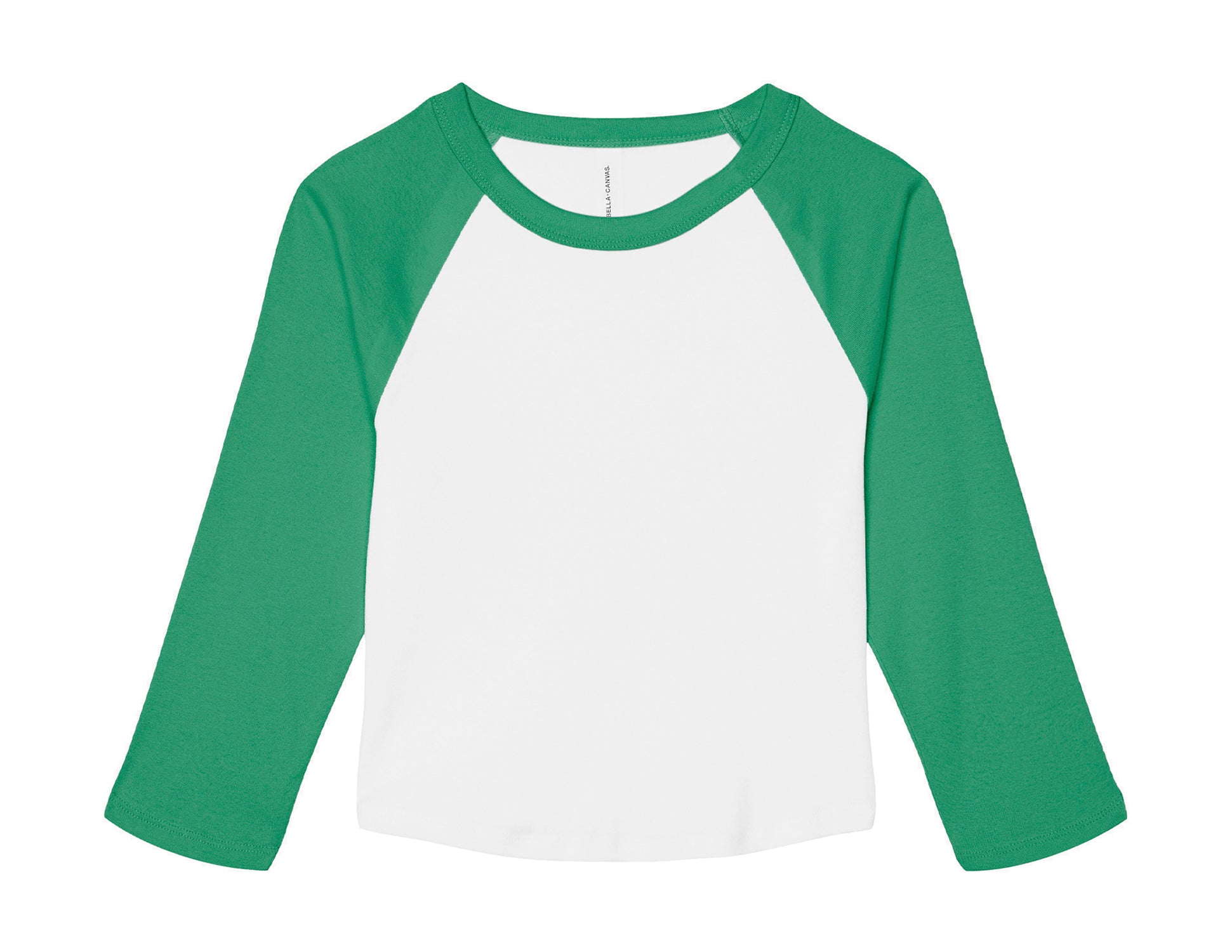Women`s Micro Rib 3/4 Raglan Baby Tee