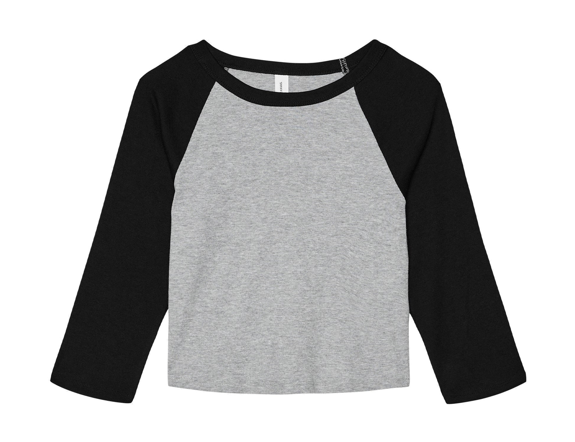 Women`s Micro Rib 3/4 Raglan Baby Tee
