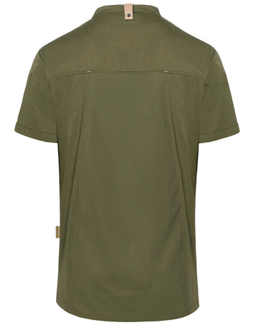Short-Sleeve Chef Jacket Green-Generation