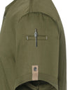Short-Sleeve Chef Jacket Green-Generation