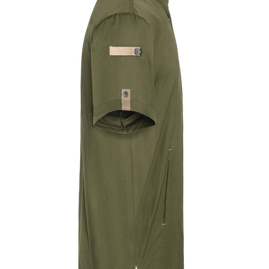 Short-Sleeve Chef Jacket Green-Generation