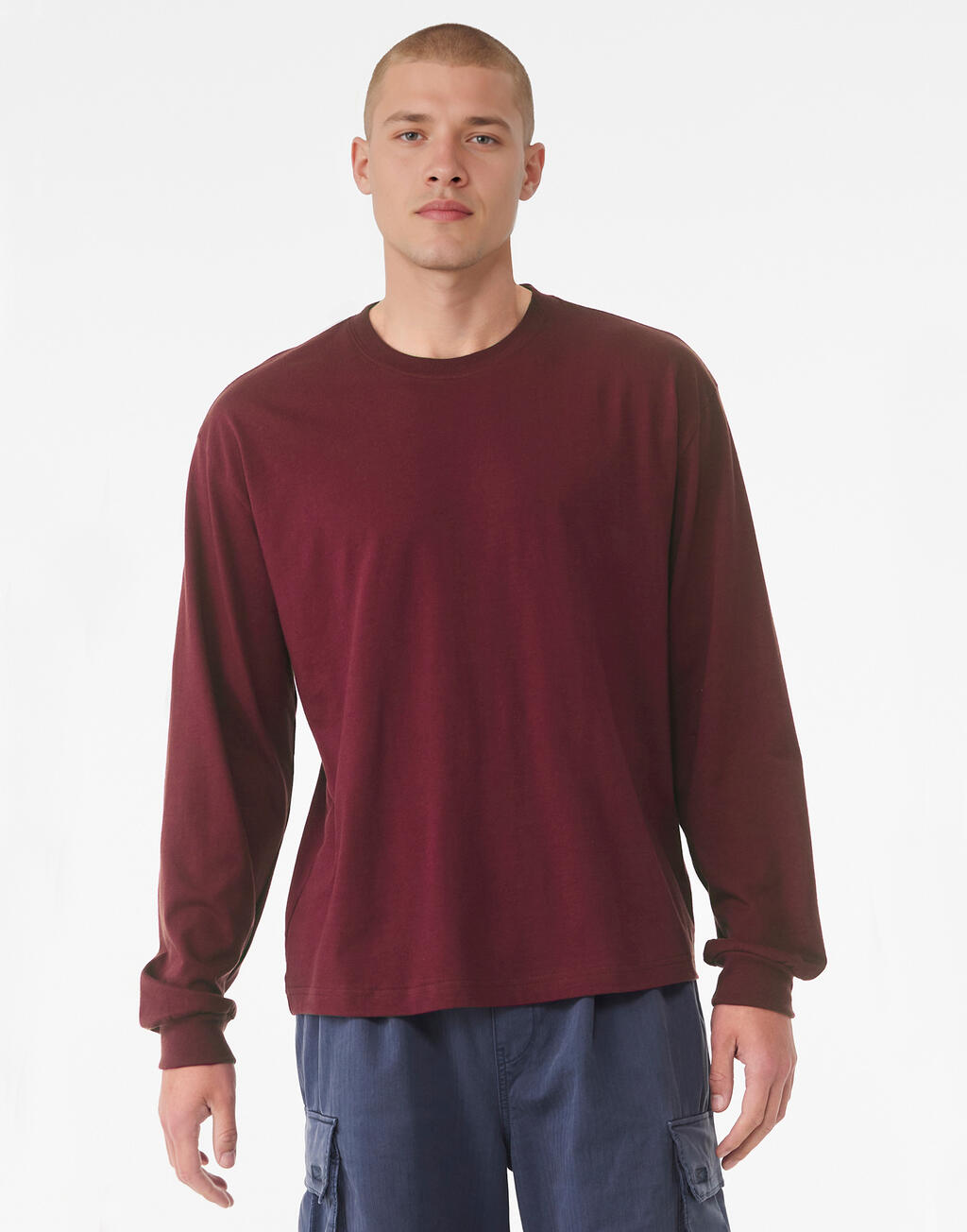 Unisex Heavy Boxy Long Sleeve Tee