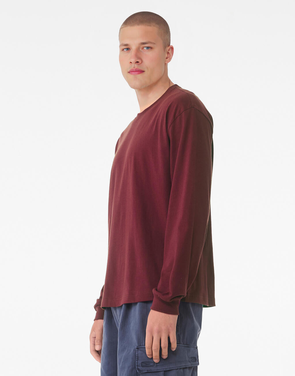 Unisex Heavy Boxy Long Sleeve Tee