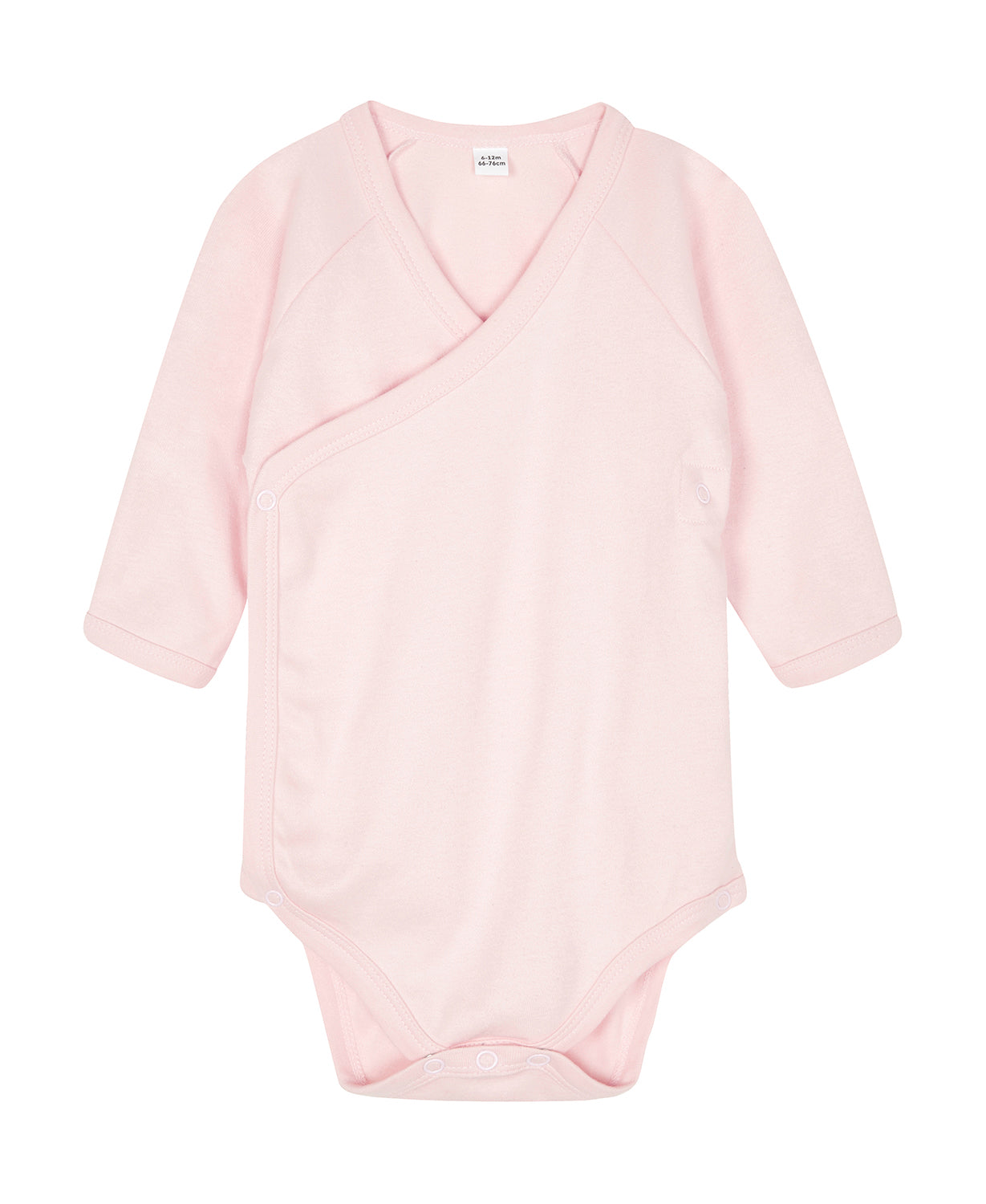 Babybugz Baby Long Sleeve Kimono Bodysuit