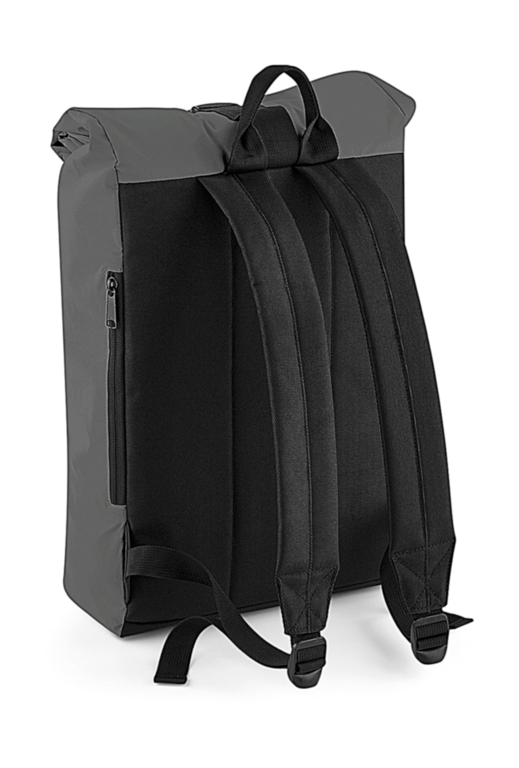 BagBase Reflective Roll-Top Backpack