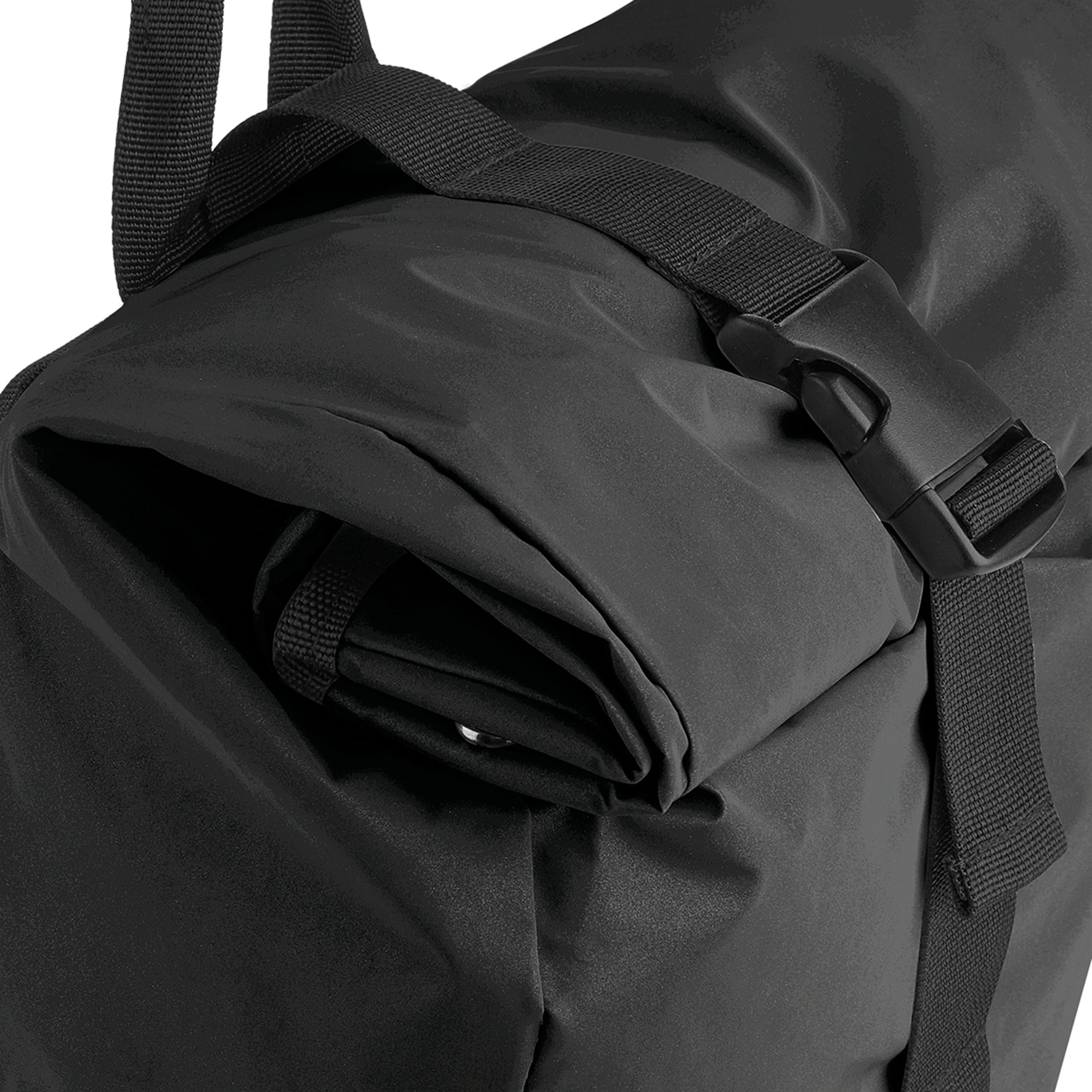BagBase Reflective Roll-Top Backpack