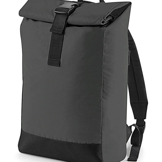 Reflective Roll-Top Backpack