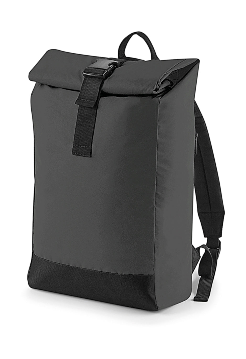 BagBase Reflective Roll-Top Backpack