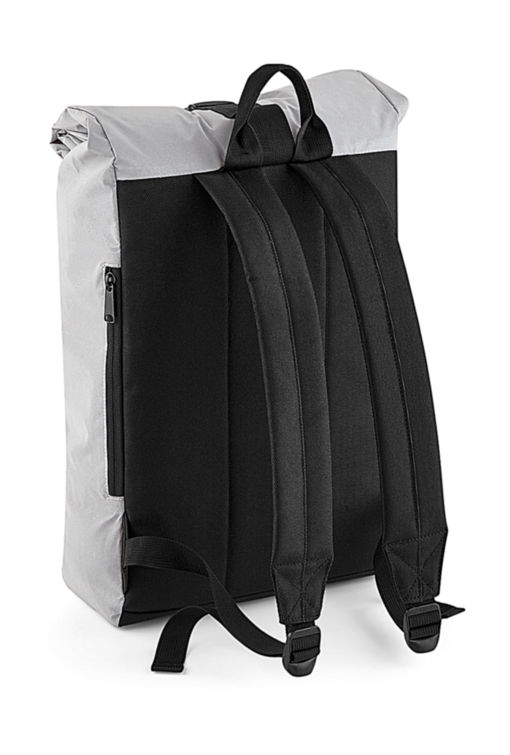 Reflective Roll-Top Backpack