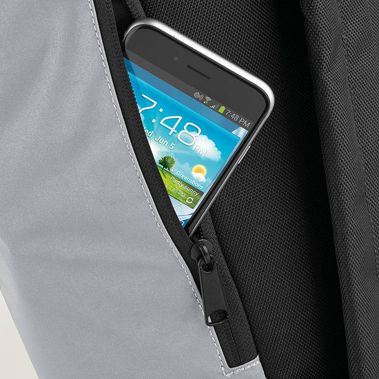 BagBase Reflective Roll-Top Backpack