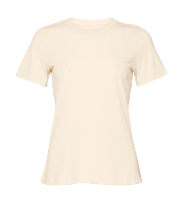 Women`s Relaxed CVC Jersey Short Sleeve Tee