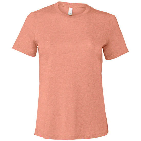 Women`s Relaxed CVC Jersey Short Sleeve Tee