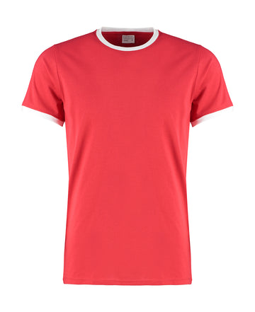 Kustom Kit Fashion Fit Ringer Tee
