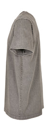 Acid Washed Round Neck Tee