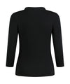 Kustom Kit Regular Fit Mandarin Collar Top 3/4 Sleeve