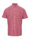 Premier Workwear Men´s Microcheck (Gingham) Short Sleeve Cotton Shirt  --PW221