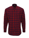Premier Workwear Men´s Mulligan Check Cotton Long Sleeve Shirt