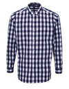 Premier Workwear Men´s Mulligan Check Cotton Long Sleeve Shirt