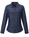 Premier Workwear Women´s Jeans Stitch Denim Shirt  --PW322