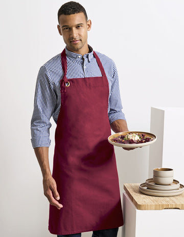 Premier Workwear Calibre Heavy Cotton Canvas Bib Apron  --PW130
