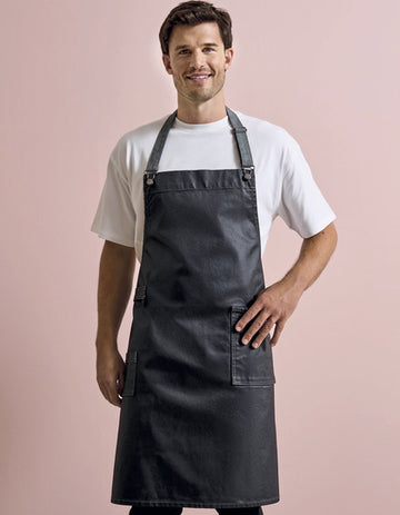 Premier Workwear - District Vahatun Denim-ilmeen Esiliina (PW134)
