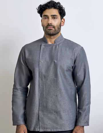 Premier Workwear Denim Chef´s Jacket  --PW660