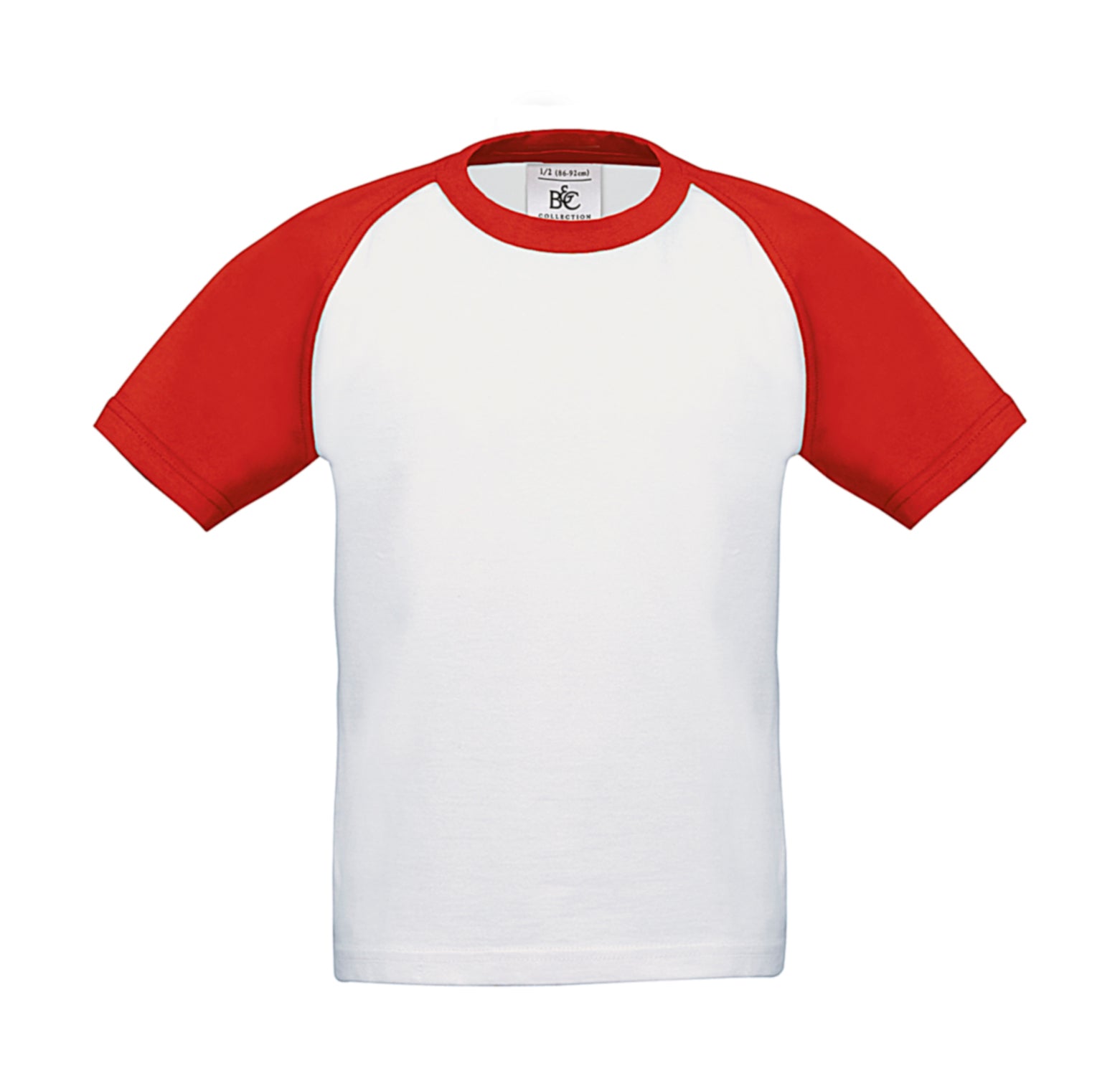B&C BE INSPIRED Kids´ T-Shirt Base-Ball Yksi väri